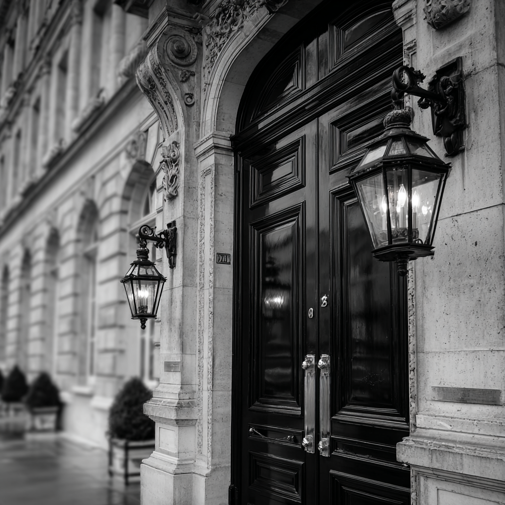 Grand European doors
